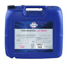 روغن موتور فوکس FUCHS TITAN UNIVERSAL CJ-4 10W-40