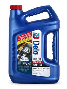 روغن موتور سنگین Chevron Delo 400 XLE SAE 15W-40 شورون با فناوری ISOSYN®